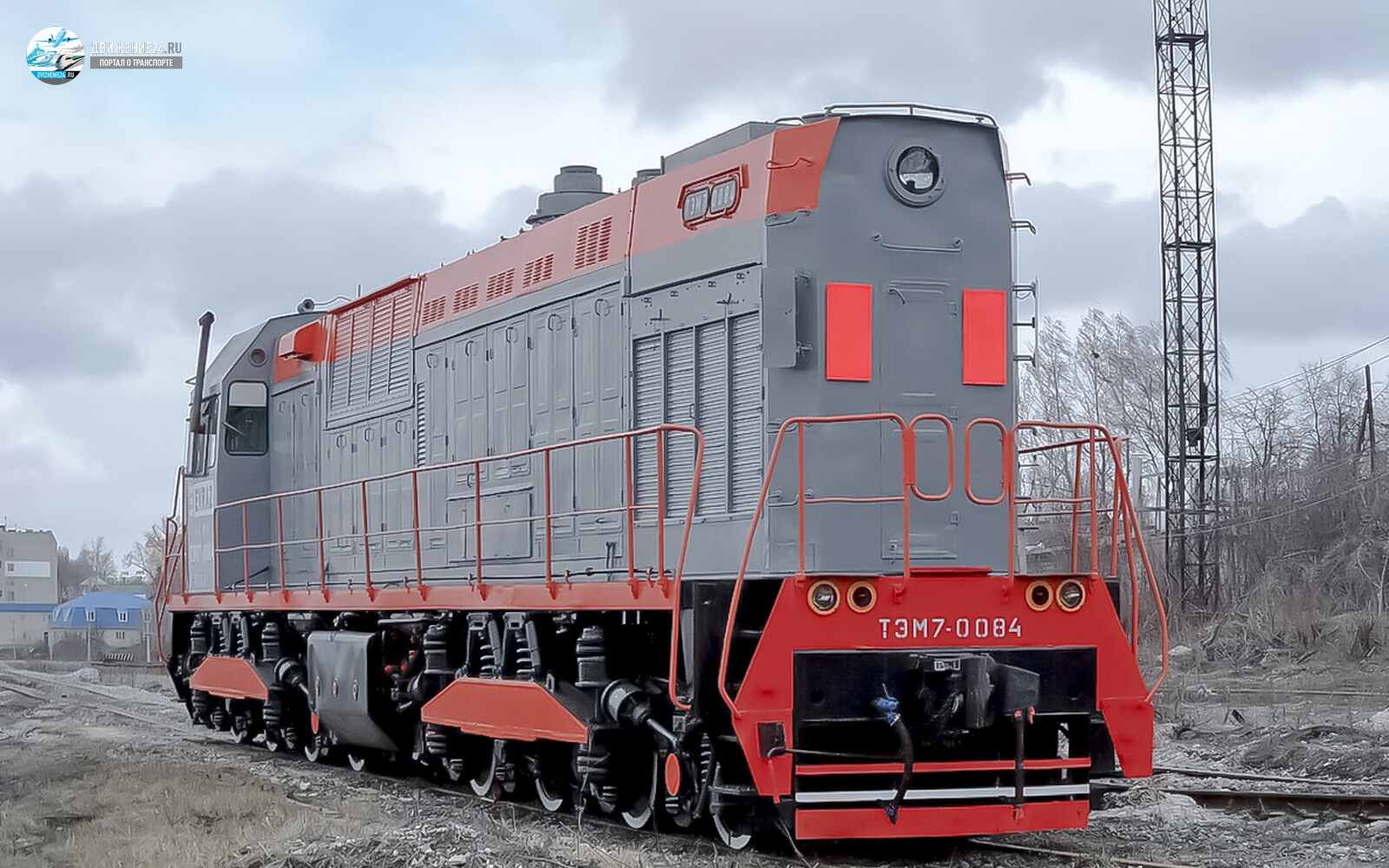 Фото тепловоза ТЭМ7