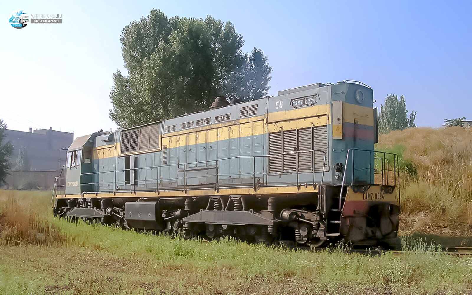 Фото тепловоза ТЭМ7