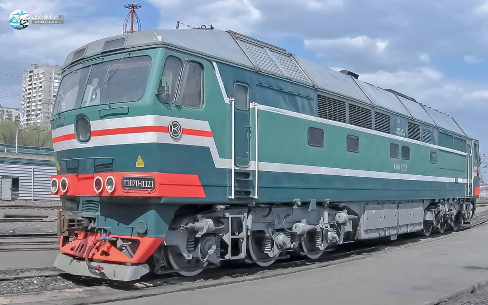 Фото тепловоза ТЭП70