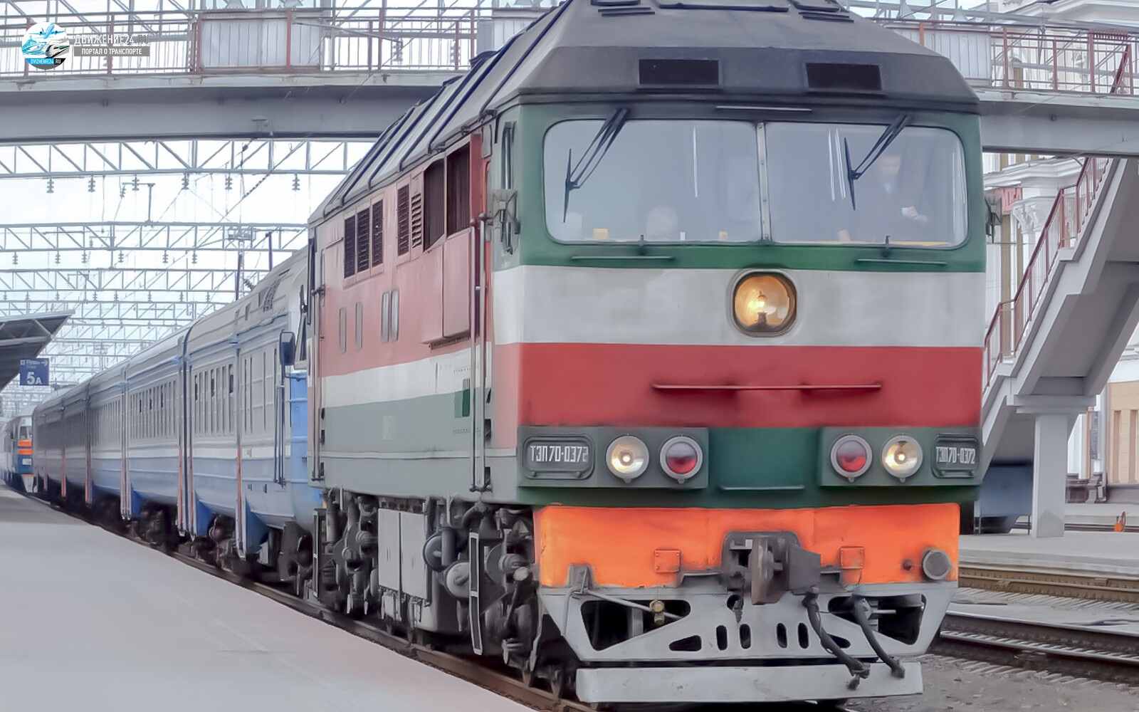 Фото тепловоза ТЭП70