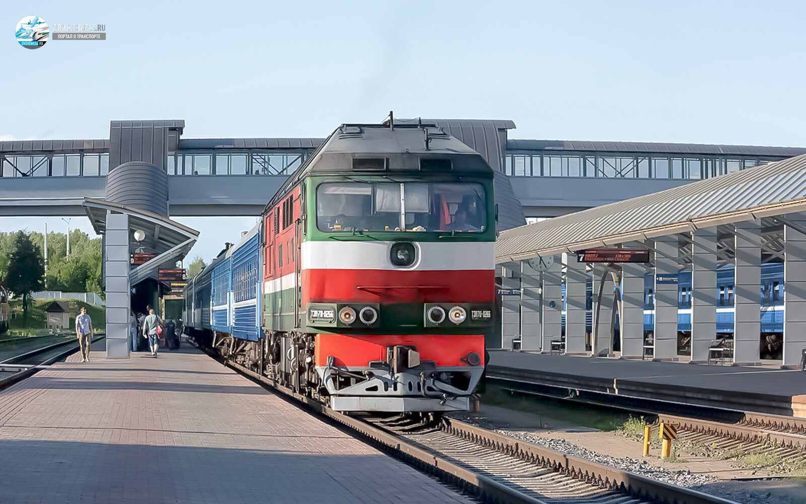 Фото тепловоза ТЭП70