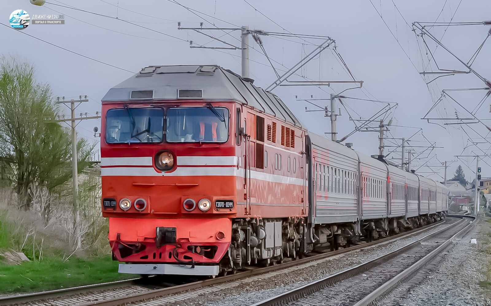 Фото тепловоза ТЭП70