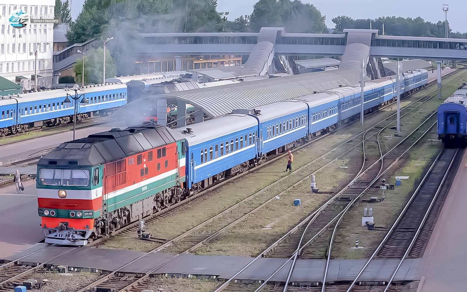 Фото тепловоза ТЭП70