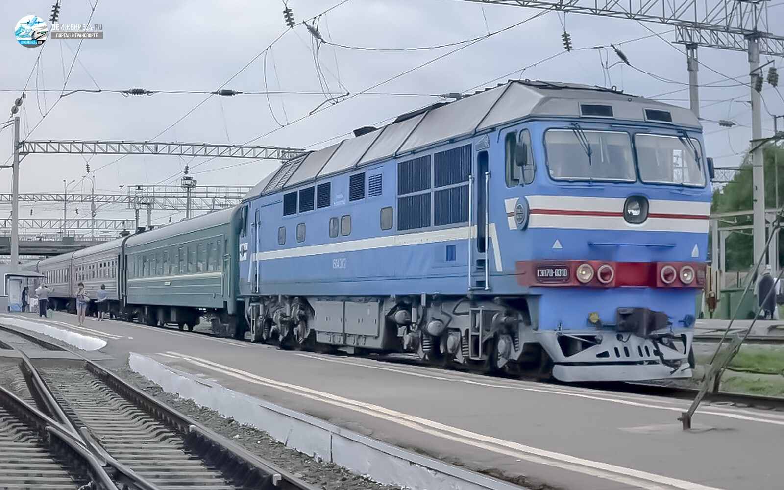 Фото тепловоза ТЭП70