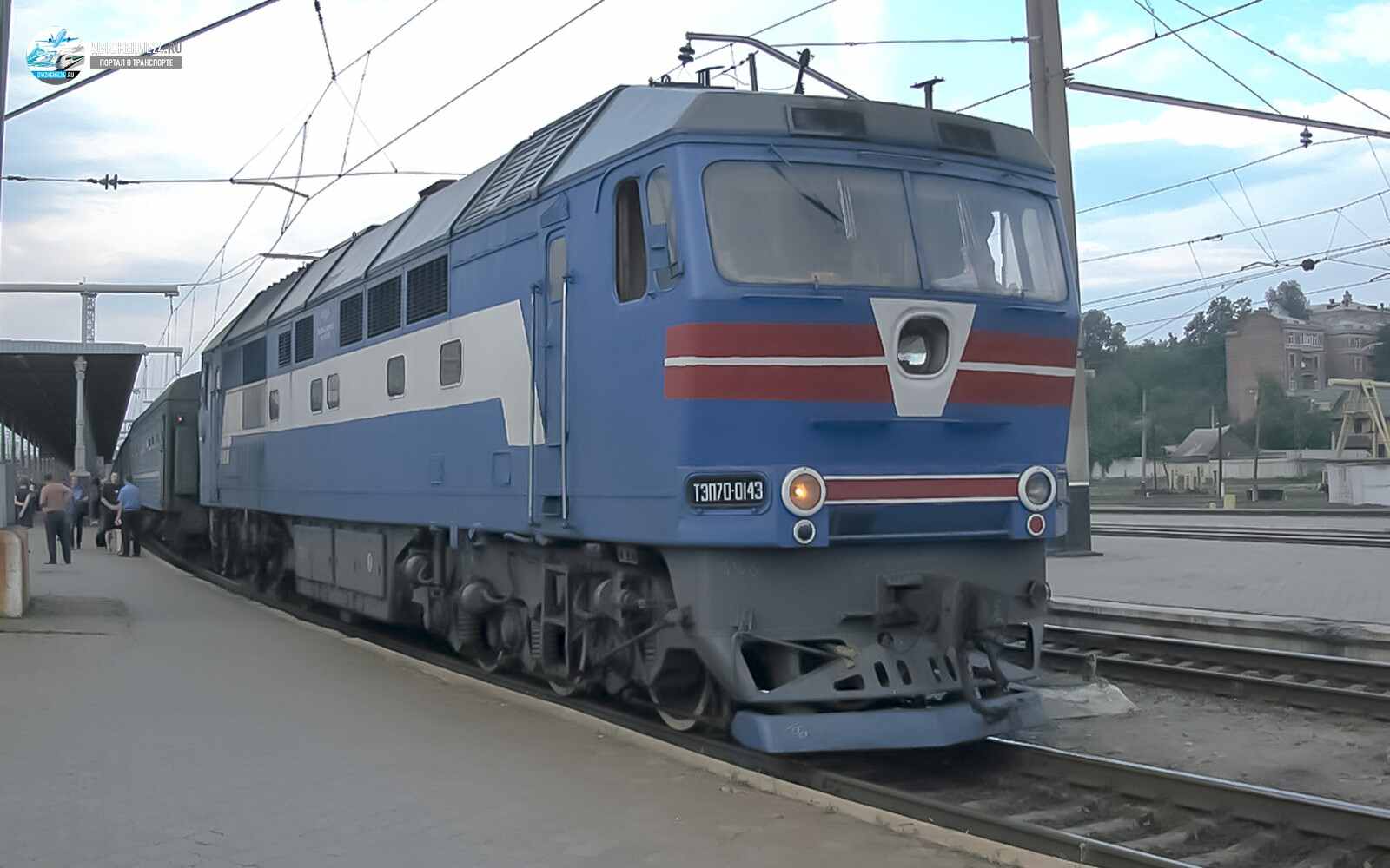 Фото тепловоза ТЭП70