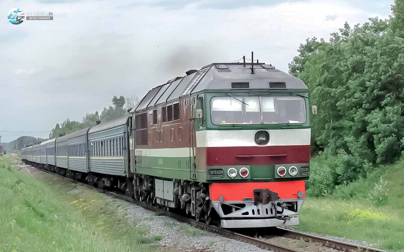 Фото тепловоза ТЭП70