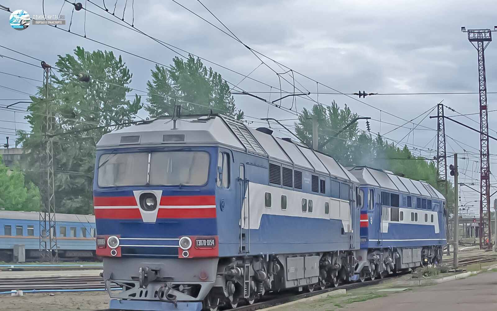 Фото тепловоза ТЭП70