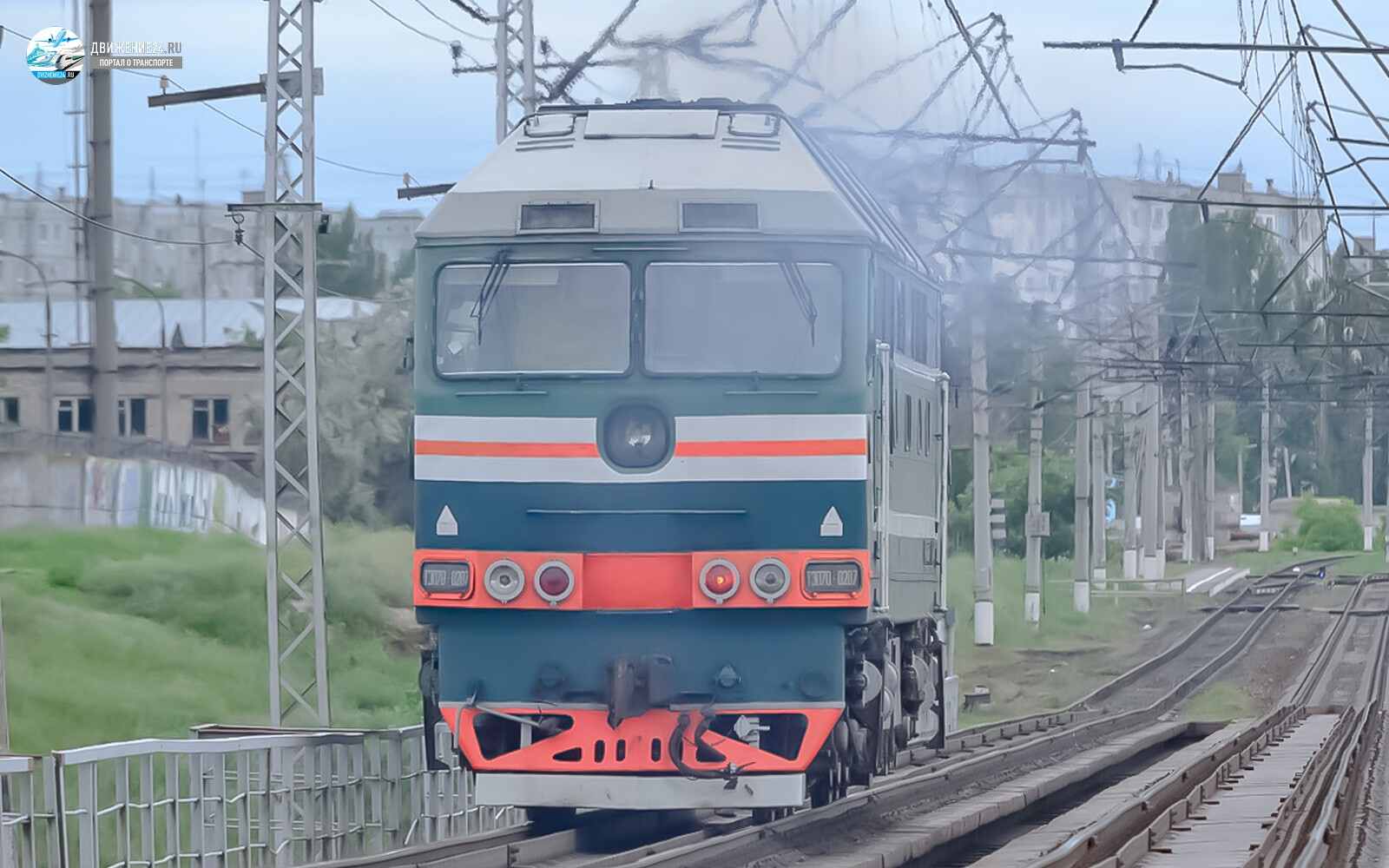 Фото тепловоза ТЭП70