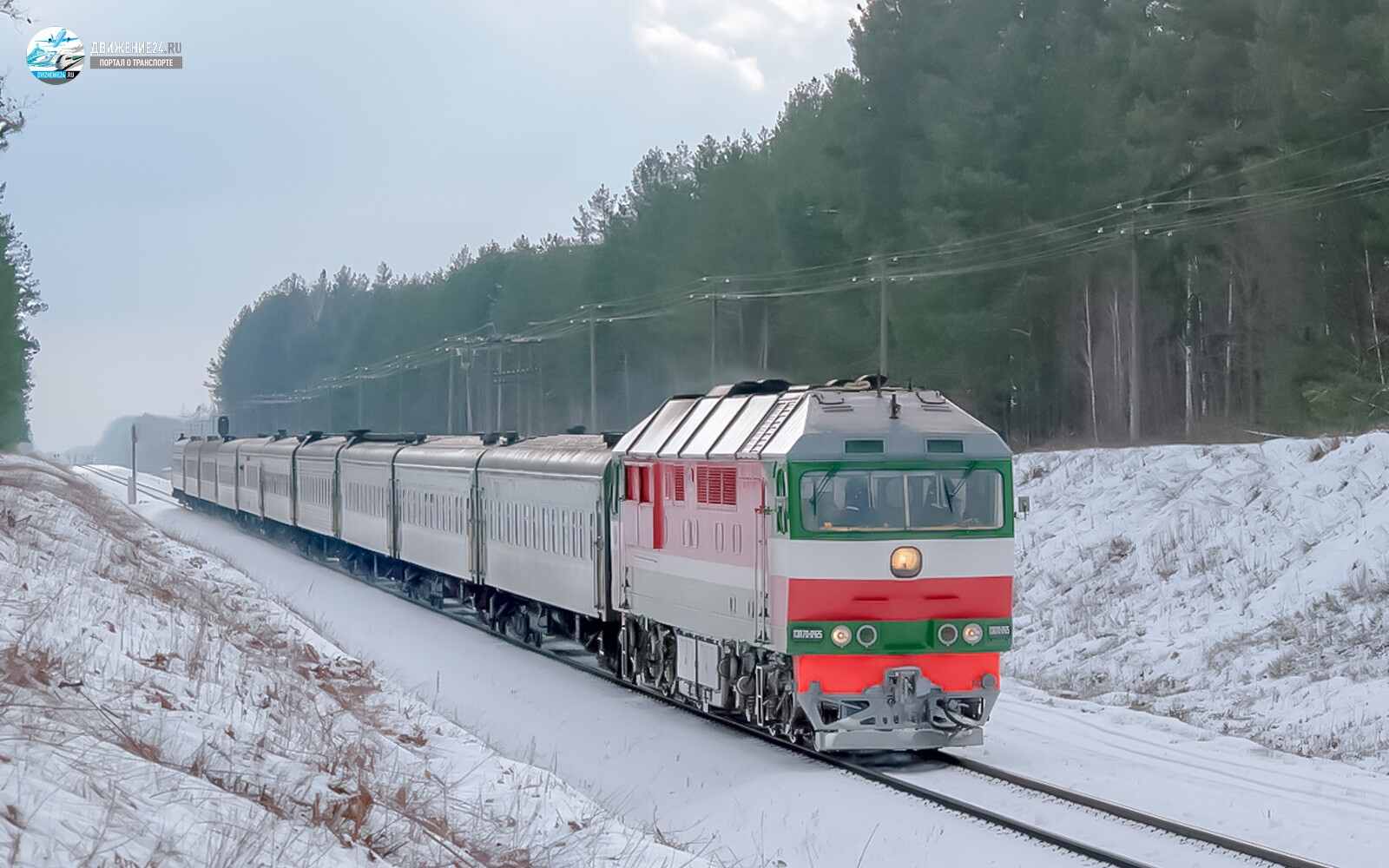 Фото тепловоза ТЭП70