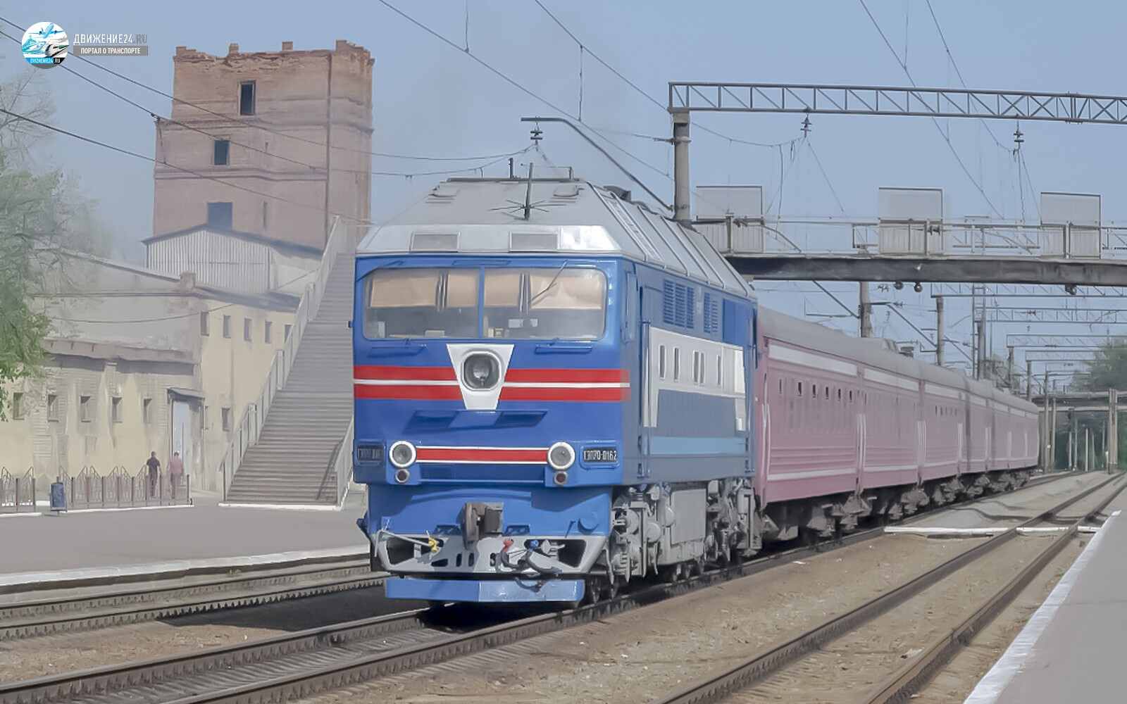 Фото тепловоза ТЭП70