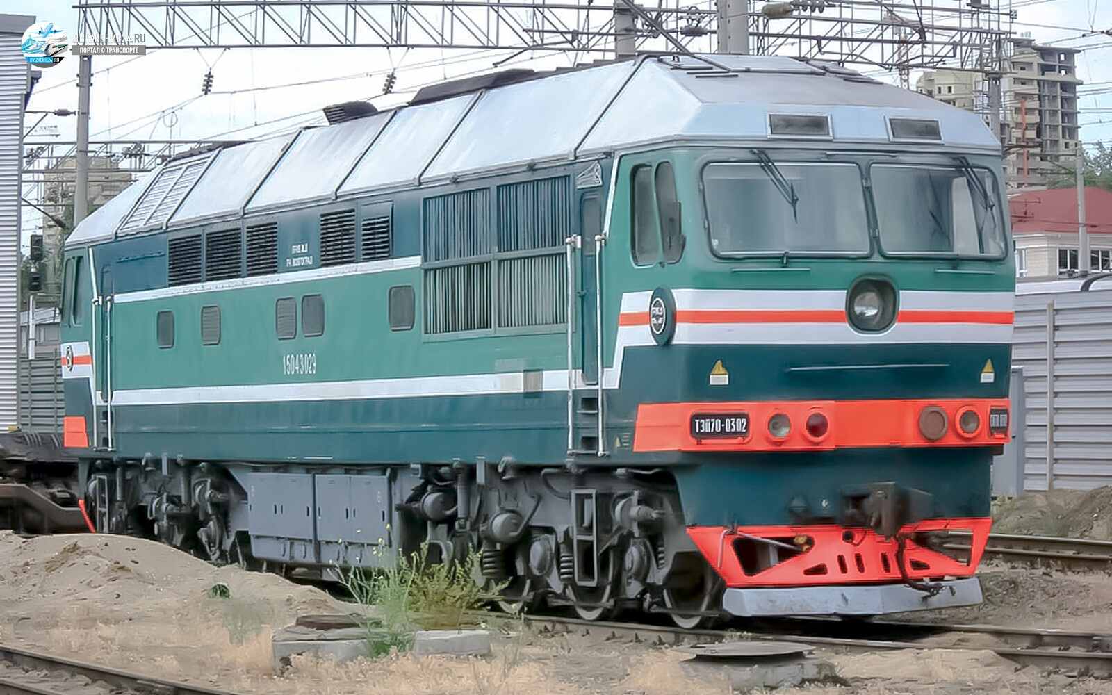 Фото тепловоза ТЭП70