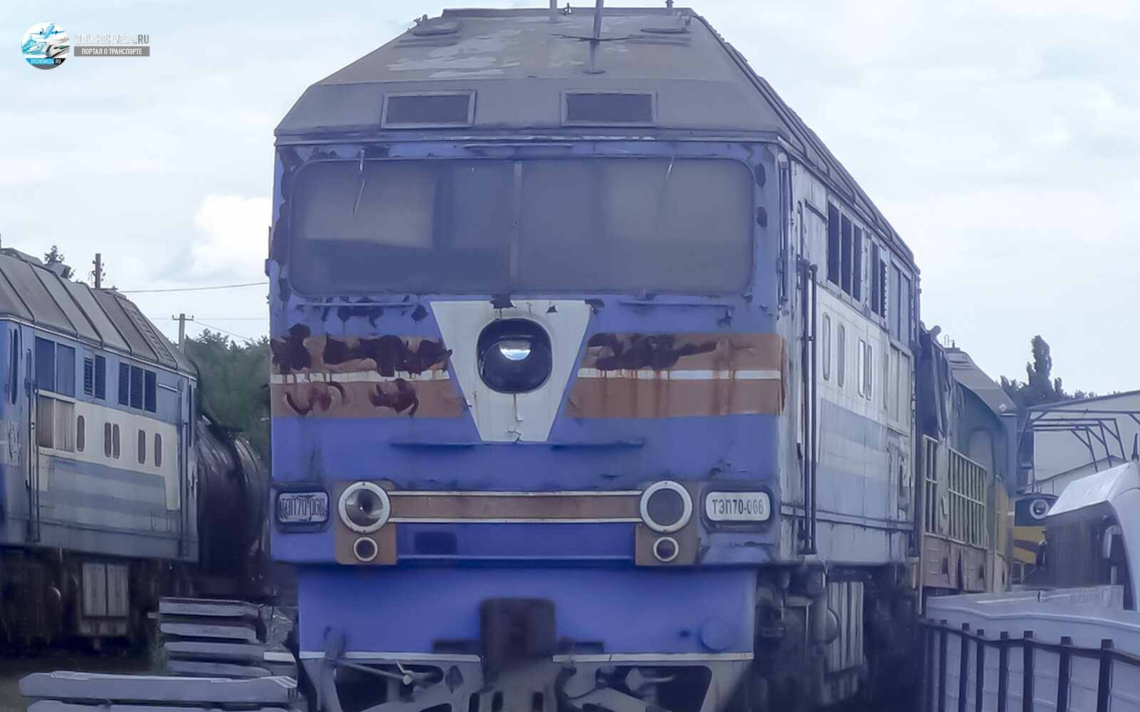 Фото тепловоза ТЭП70