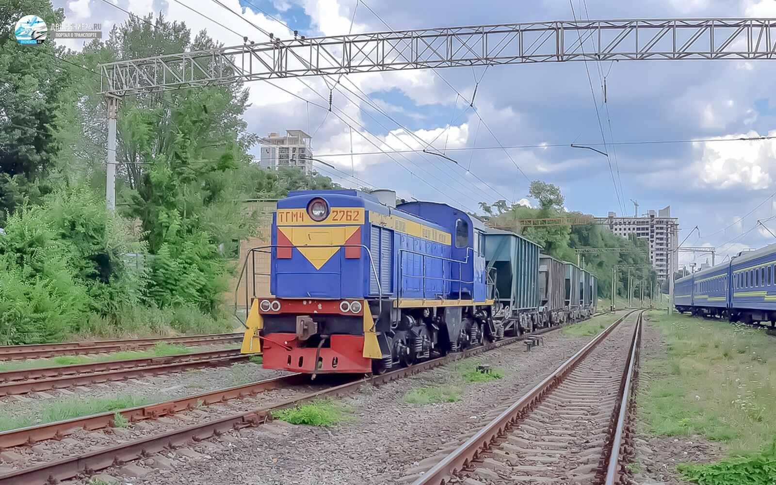 Фото тепловоза ТГМ4