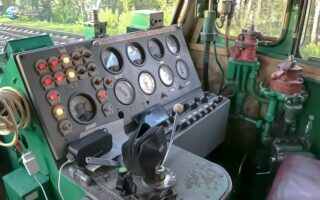 Кабина электровоза ВЛ80к