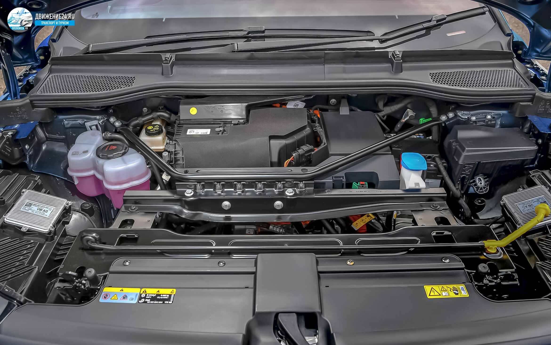 Skoda Enyaq iV 80 Sportline (Шкода Эньяк iV 2021) под капотом
