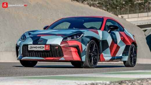 Фото прототипа Toyota GR86 2022