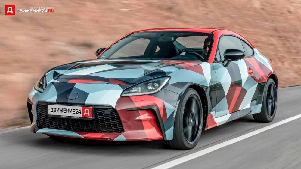 Фото прототипа Toyota GR86 2022