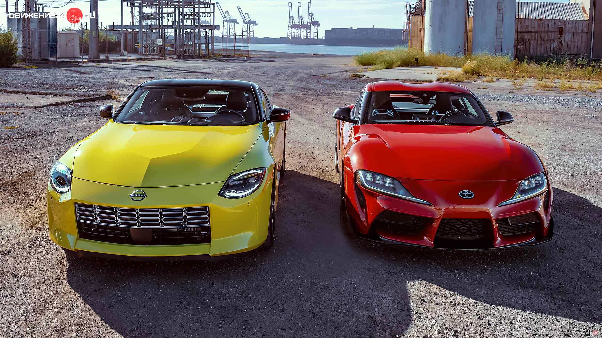 Nissan Z 2023 года против Toyota GR Supra 2022