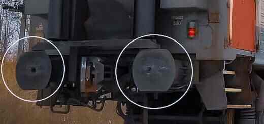 буфера вагона