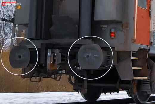 буфера вагона