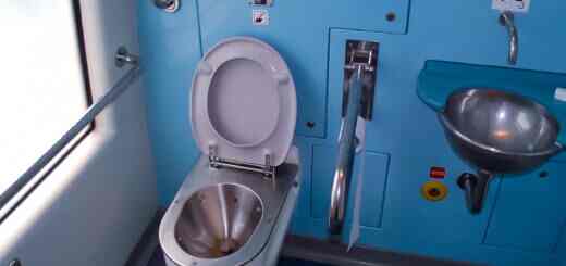 туалет в локомотиве
