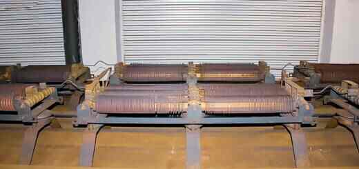 электропоезд крыша тормозные реостаты