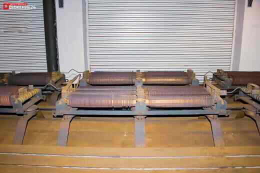 электропоезд крыша тормозные реостаты