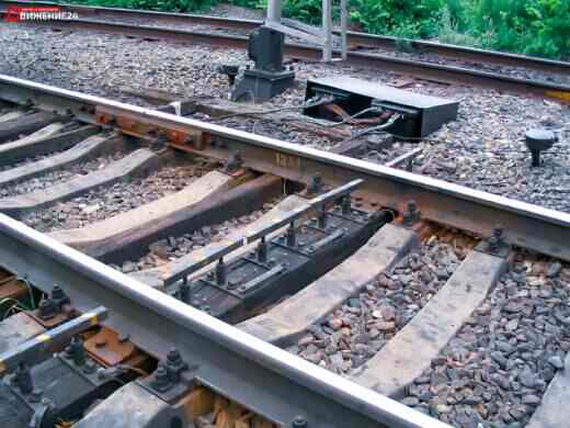 Контрольно-габаритное устройство (КГУ) на железной дороге