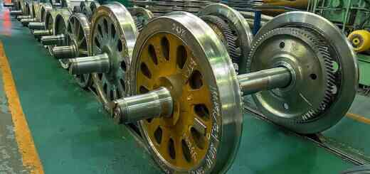 Колесные пары электровоза и электропоезда