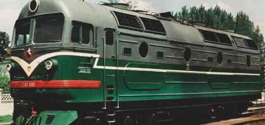 газотурбовоза с электрической передачей ГТ101-001