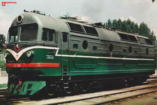 газотурбовоза с электрической передачей ГТ101-001