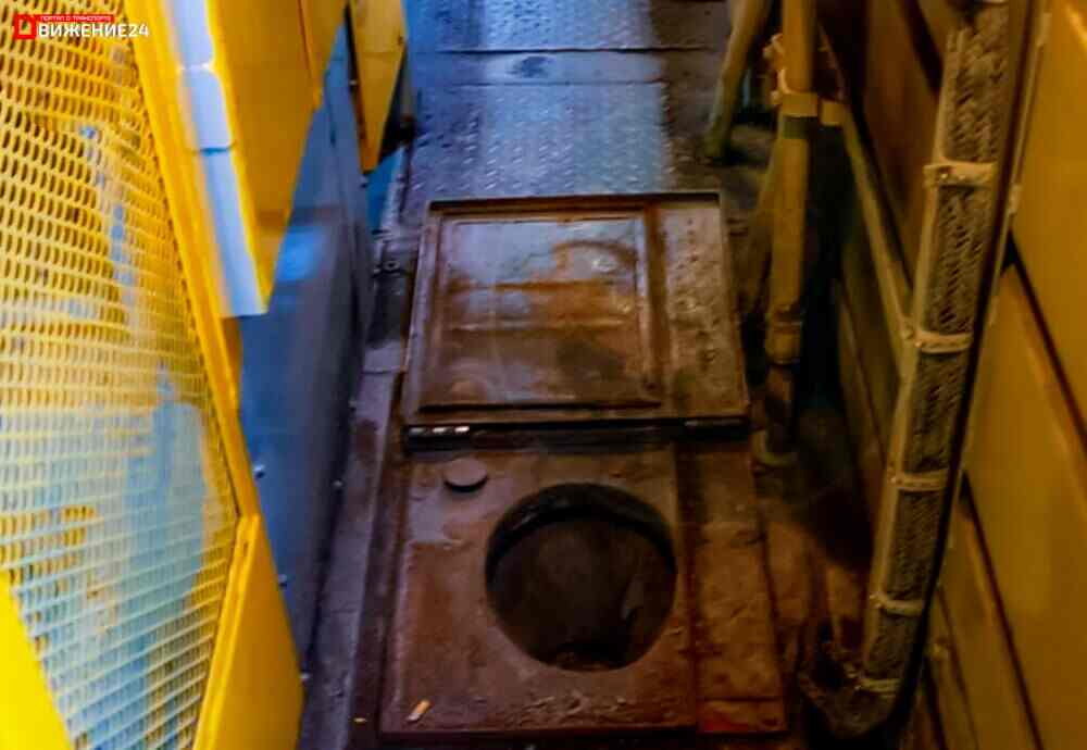 туалет в локомотиве