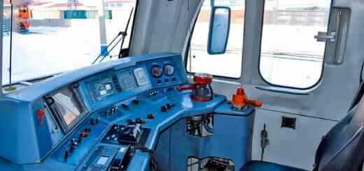 Кабина тепловоза ТЭП70БС