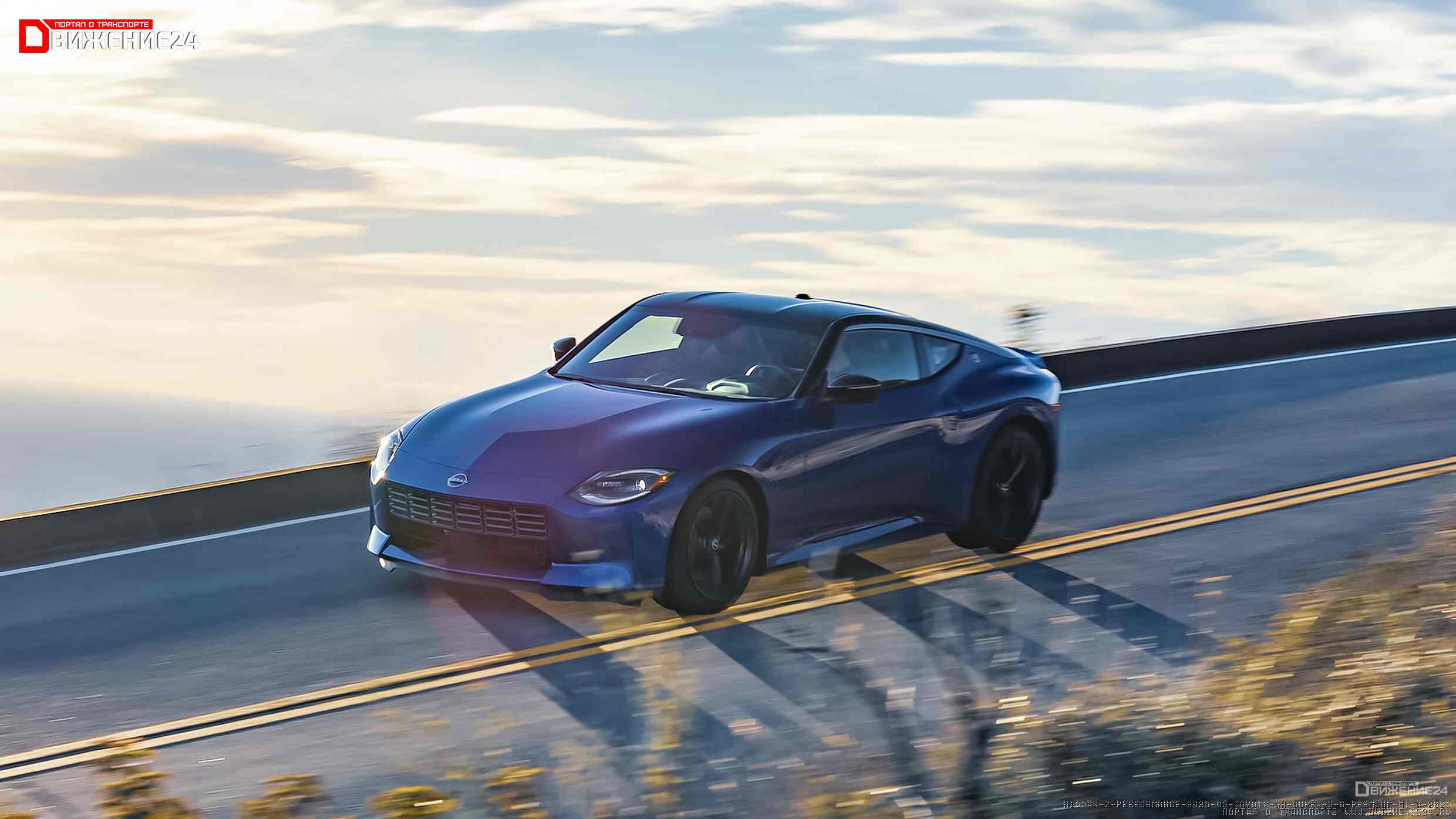 Фото Toyota GR Supra 2023 vs Nissan Z 2023