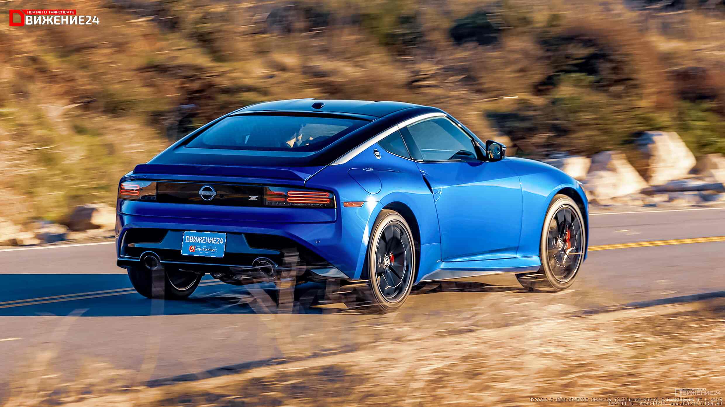 Фото Toyota GR Supra 2023 vs Nissan Z 2023