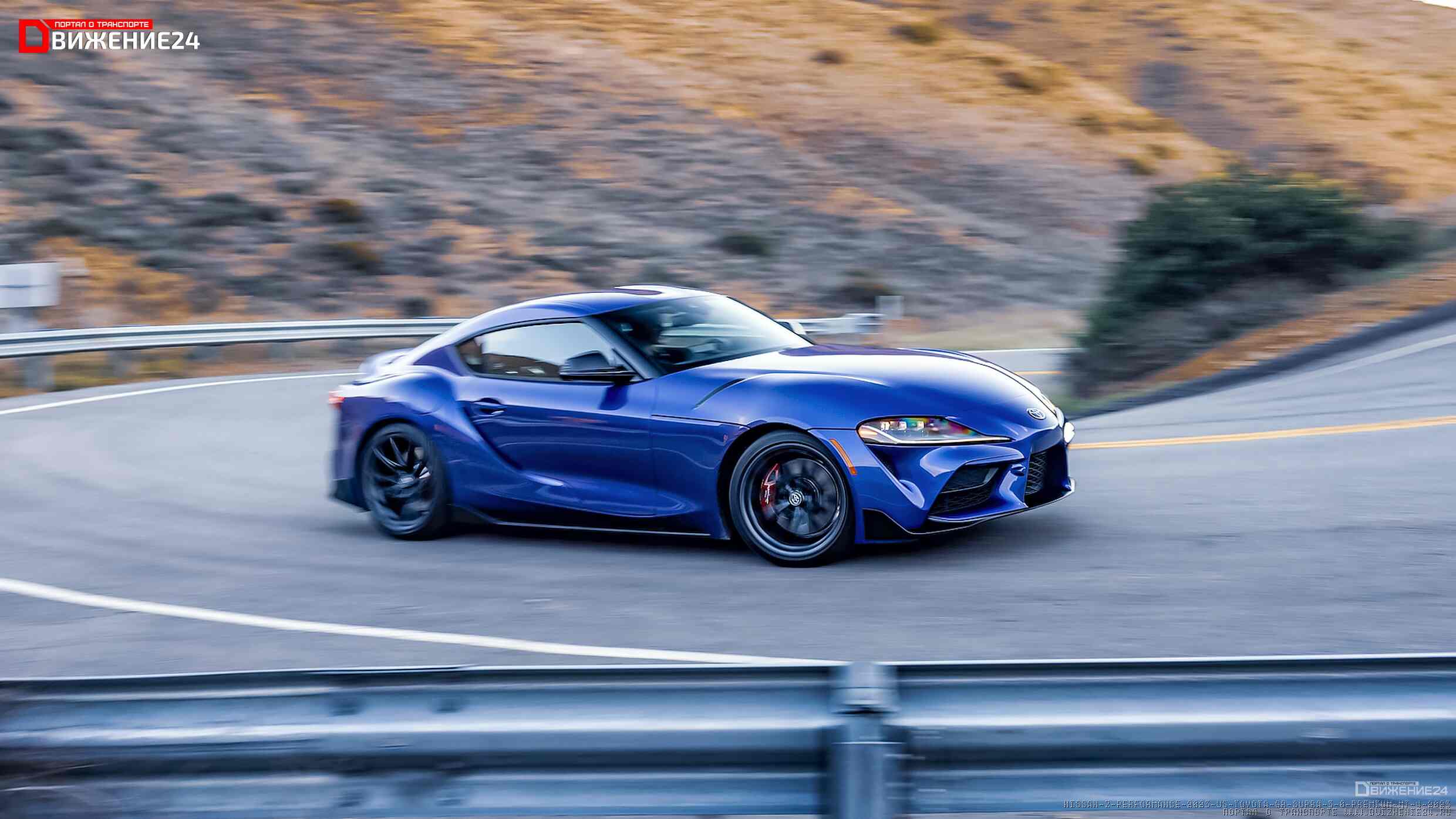 Фото Toyota GR Supra 2023 vs Nissan Z 2023