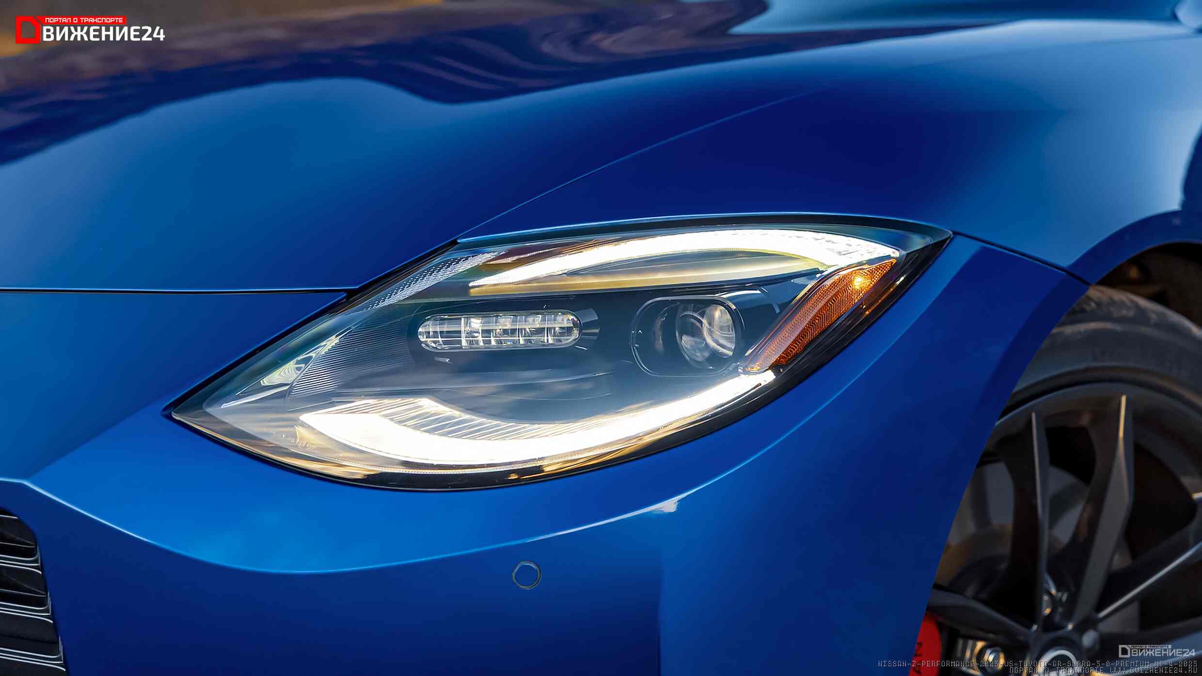 Фото Toyota GR Supra 2023 vs Nissan Z 2023