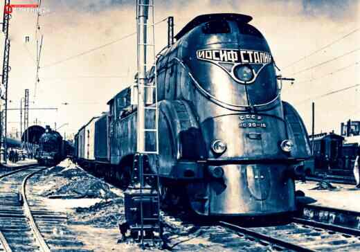 паровоз ИС 20-16 Иосиф Сталин