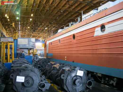 Тяговые электродвигатели от электровоза ЭП1