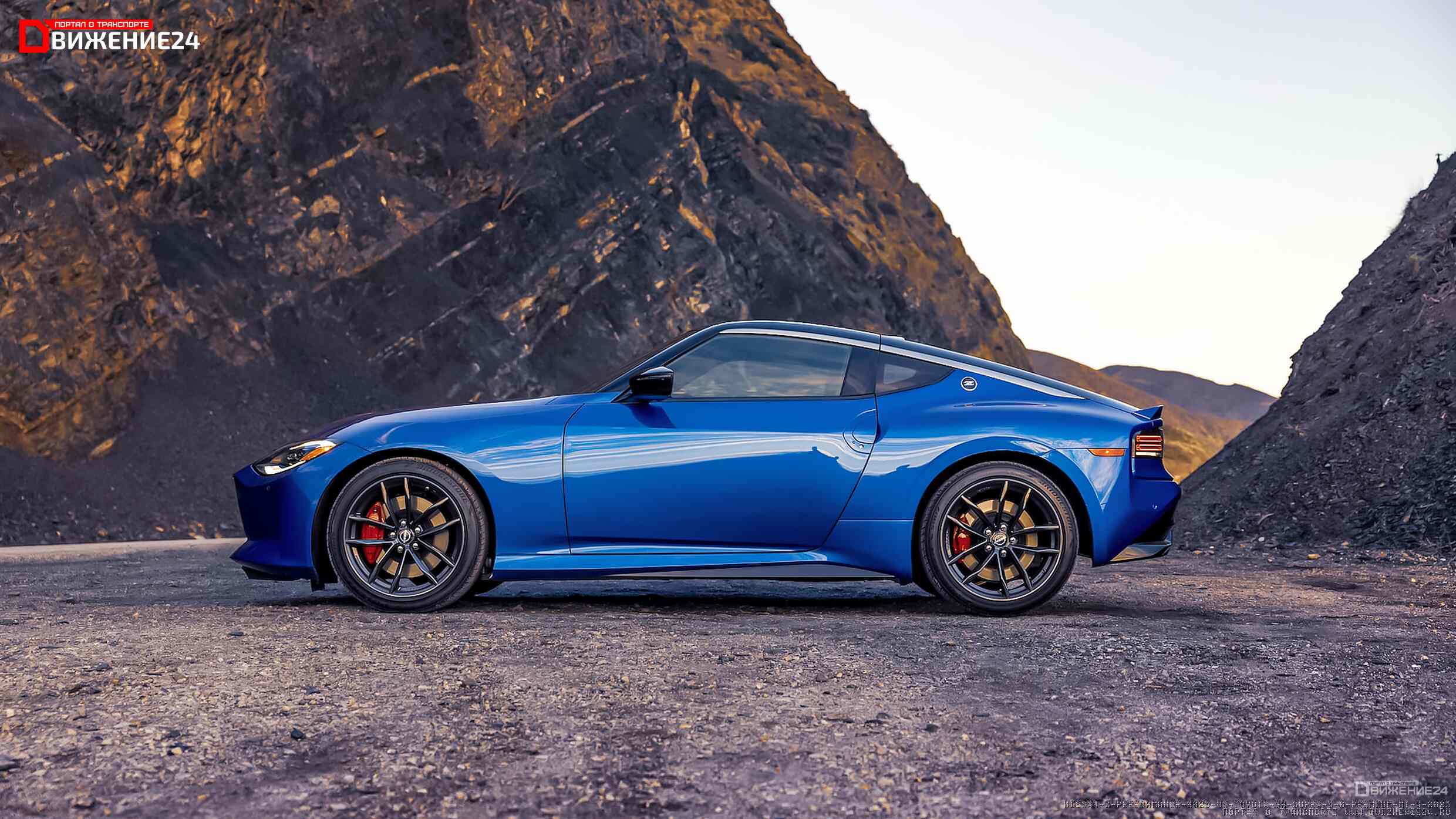 Фото Toyota GR Supra 2023 vs Nissan Z 2023