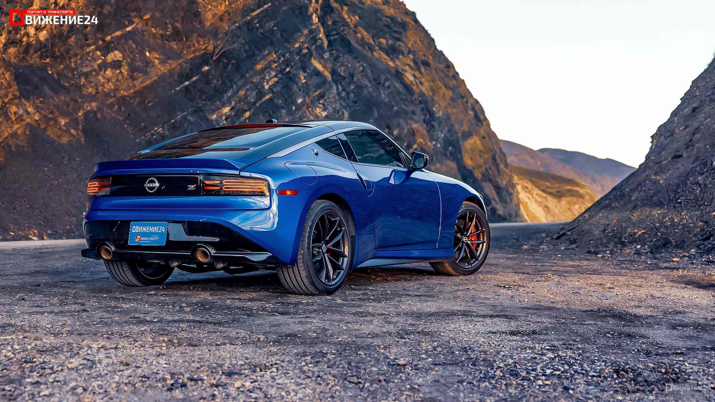 Фото Toyota GR Supra 2023 vs Nissan Z 2023