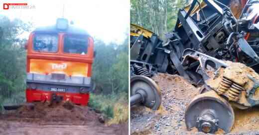 Сход поезда с рельс