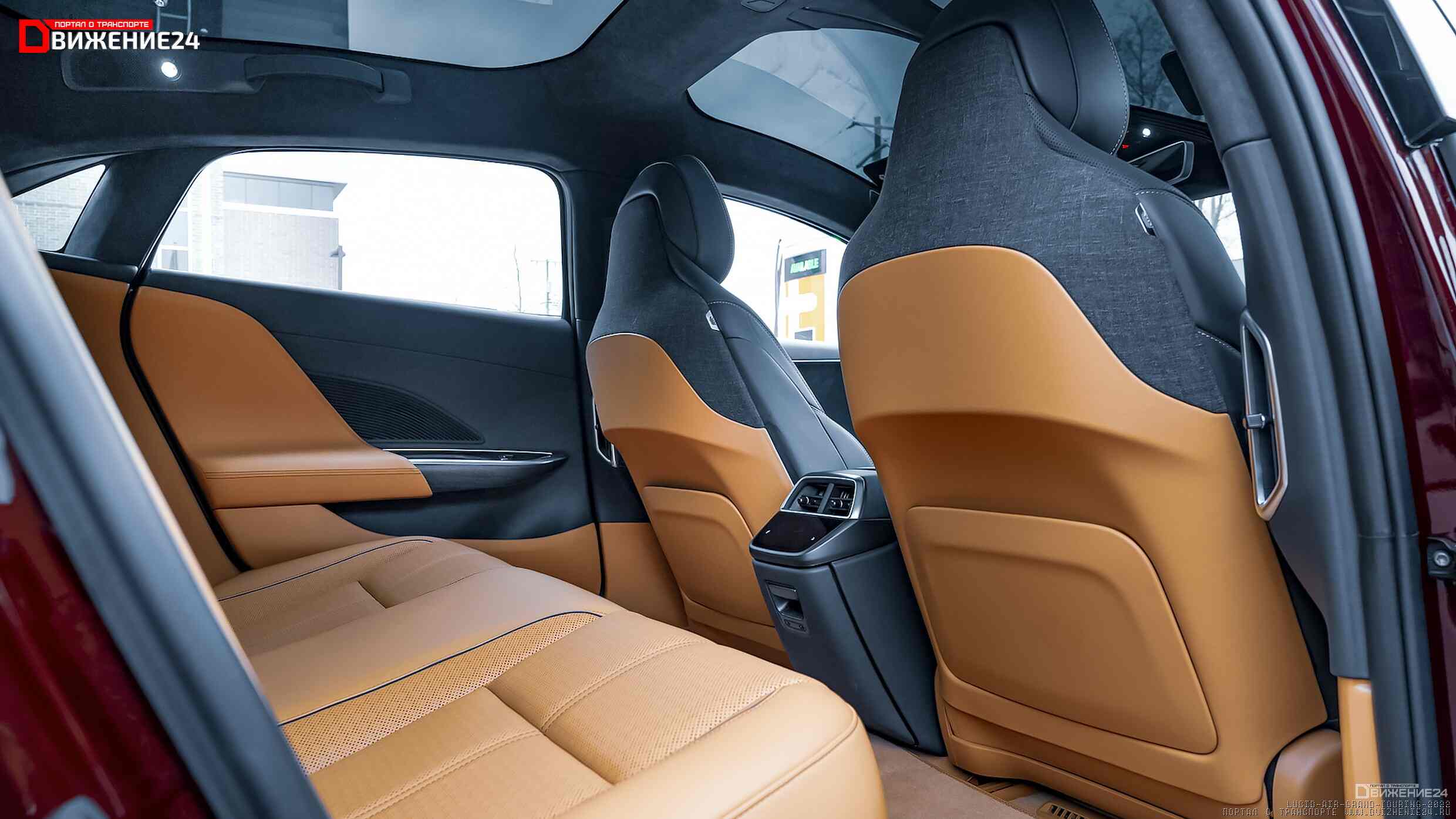 Салон Lucid Air Grand Touring 2022 (interior)