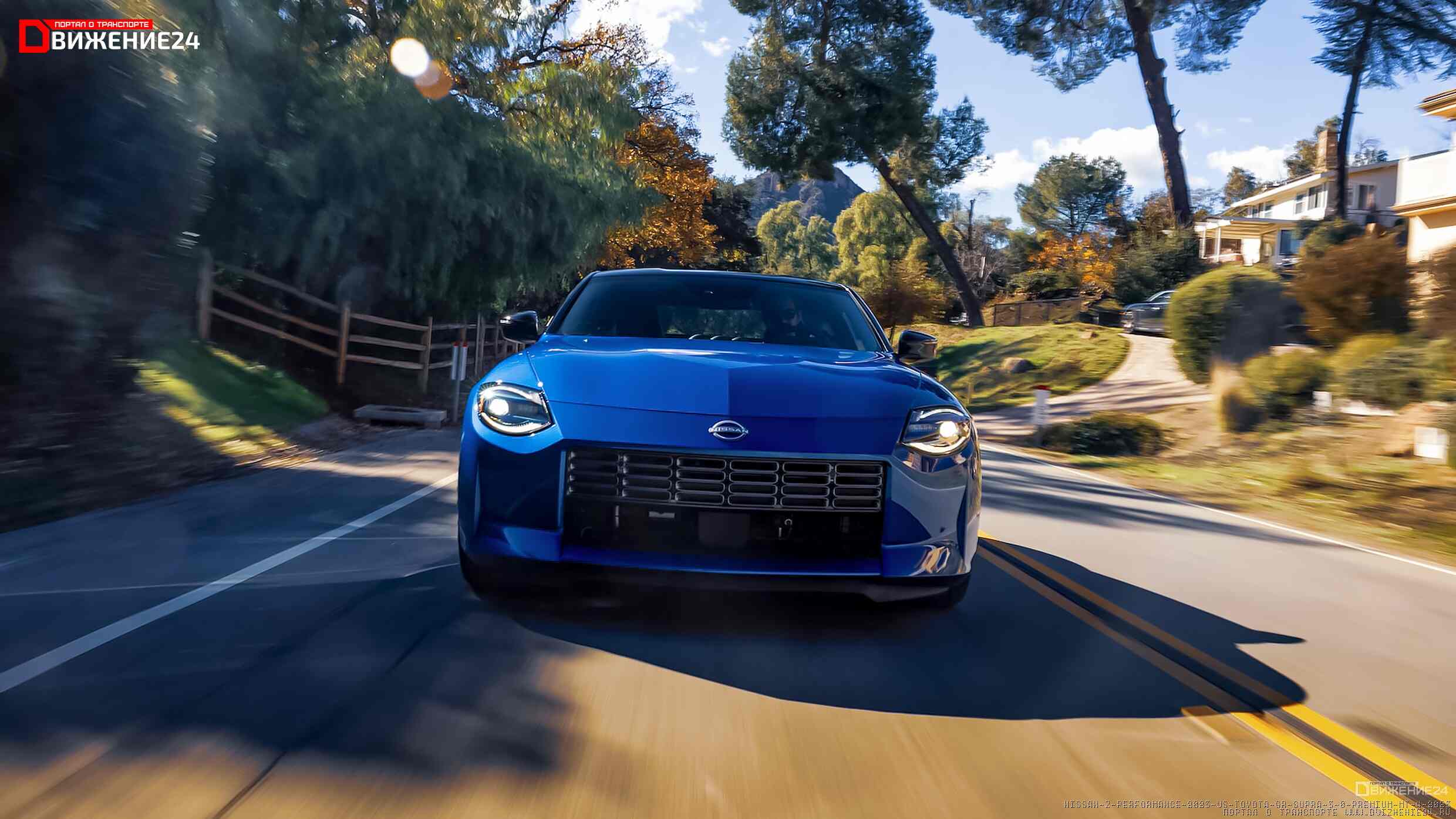 Фото Toyota GR Supra 2023 vs Nissan Z 2023