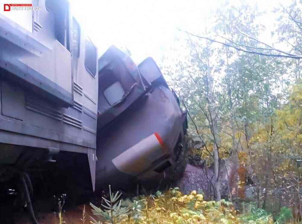 Сход поезда с рельс