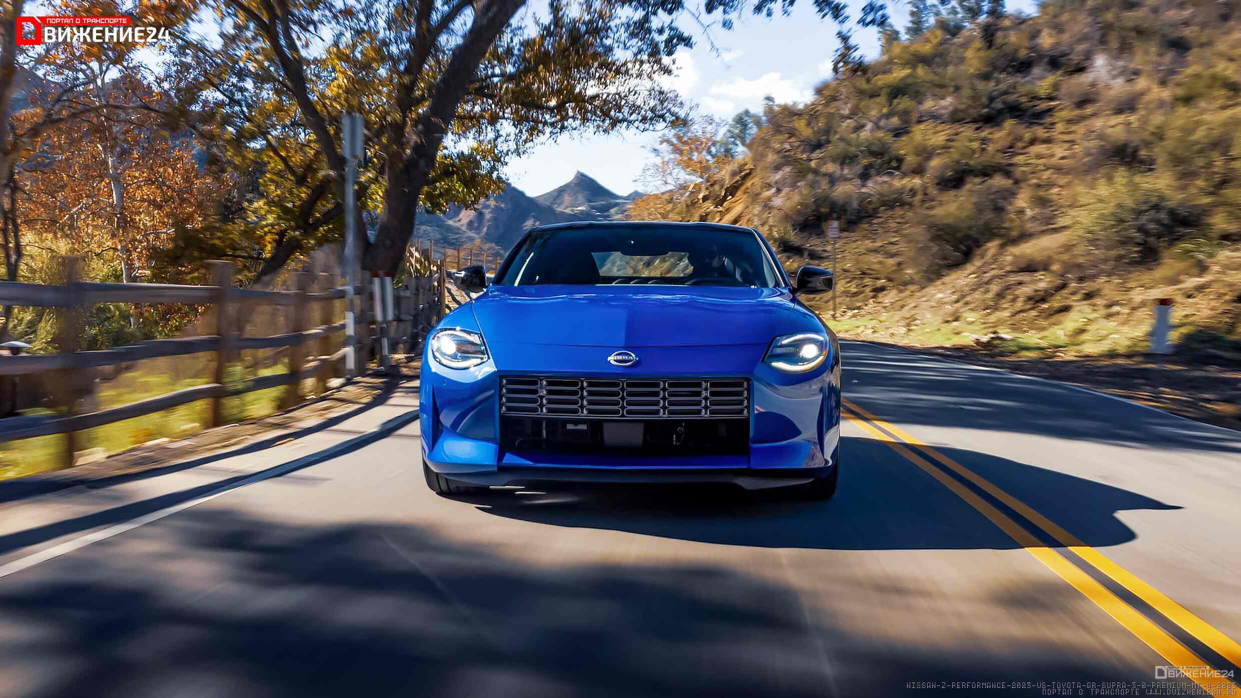 Фото Toyota GR Supra 2023 vs Nissan Z 2023