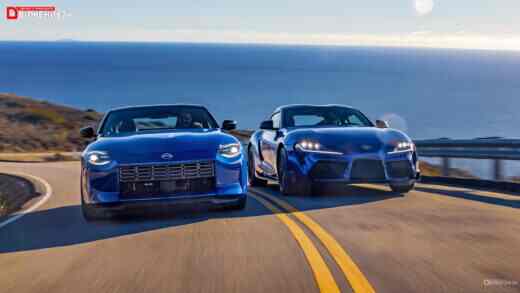 Toyota GR Supra 2023 года против Nissan Z 2023