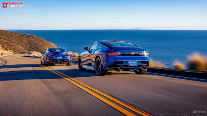 Фото Toyota GR Supra 2023 vs Nissan Z 2023