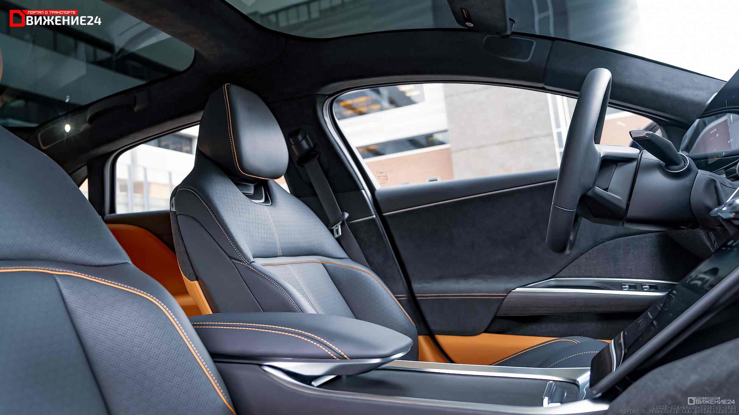 Салон Lucid Air Grand Touring 2022 (interior)