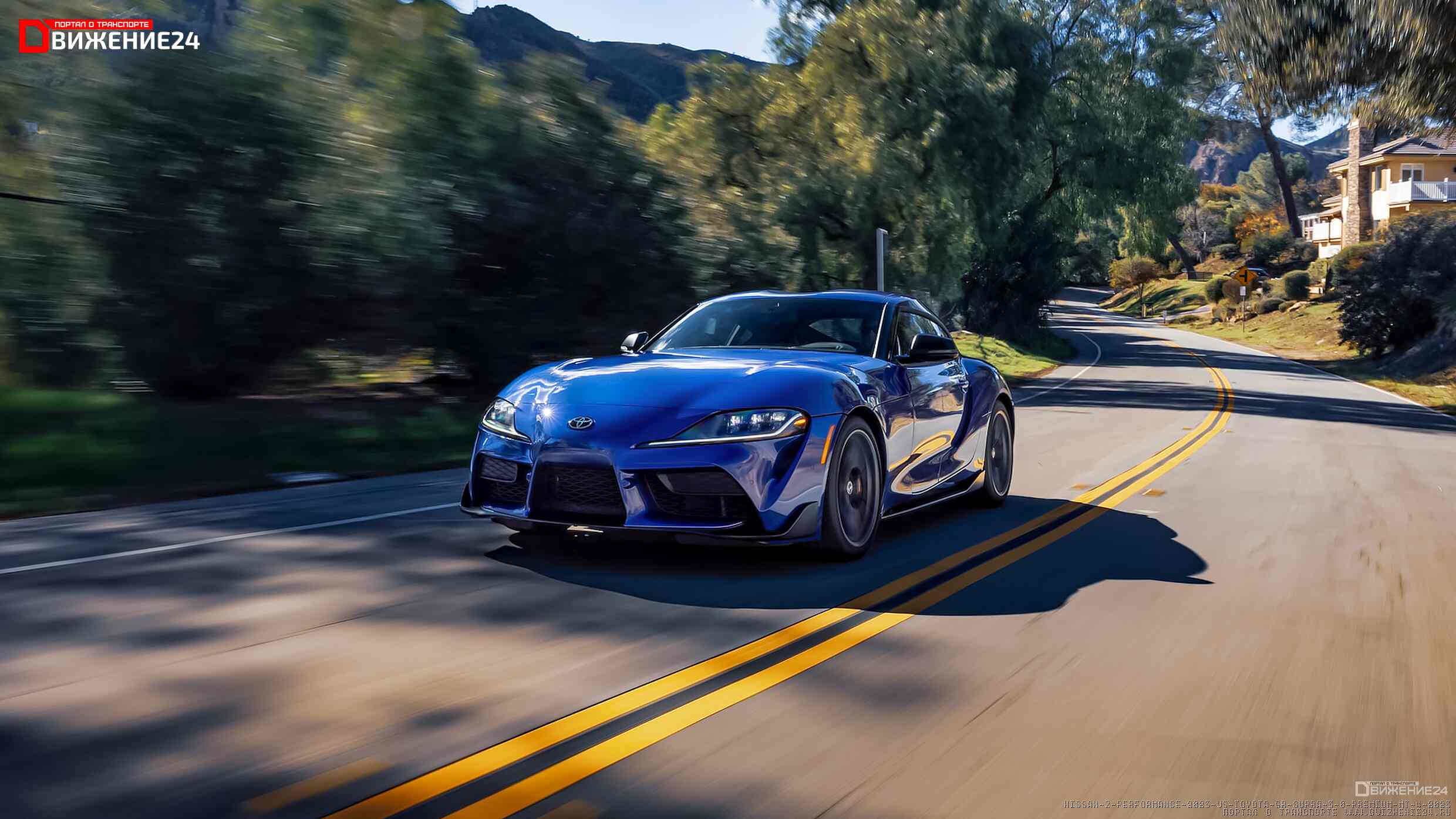 Фото Toyota GR Supra 2023 vs Nissan Z 2023